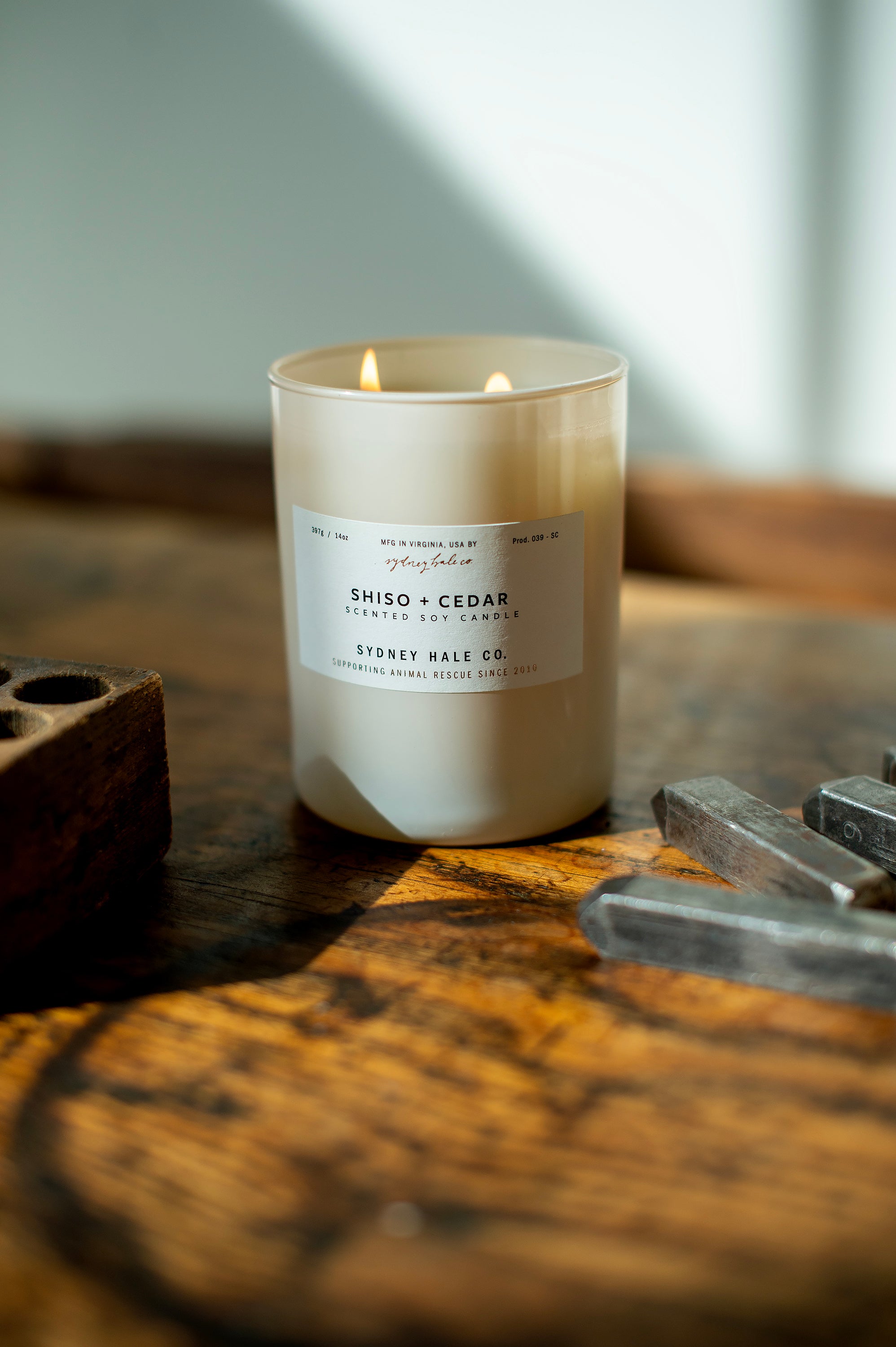 Shiso + Cedar Candle - Thumbnail 4