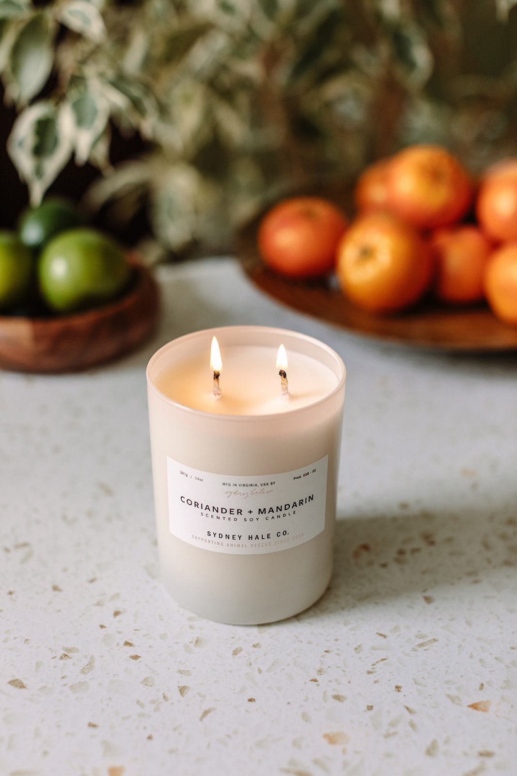 Coriander + Mandarin Candle