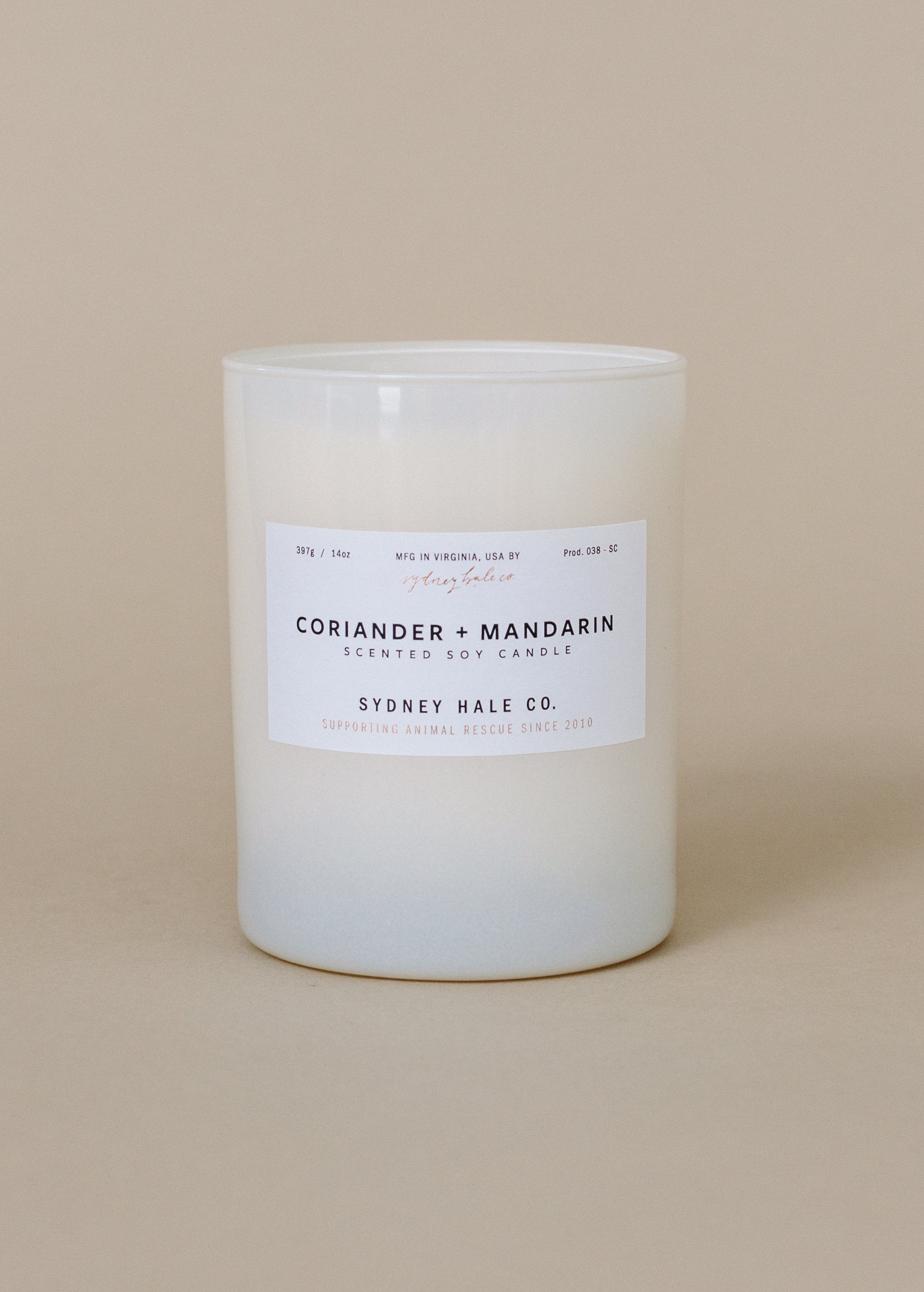 Coriander + Mandarin Candle - Thumbnail 2
