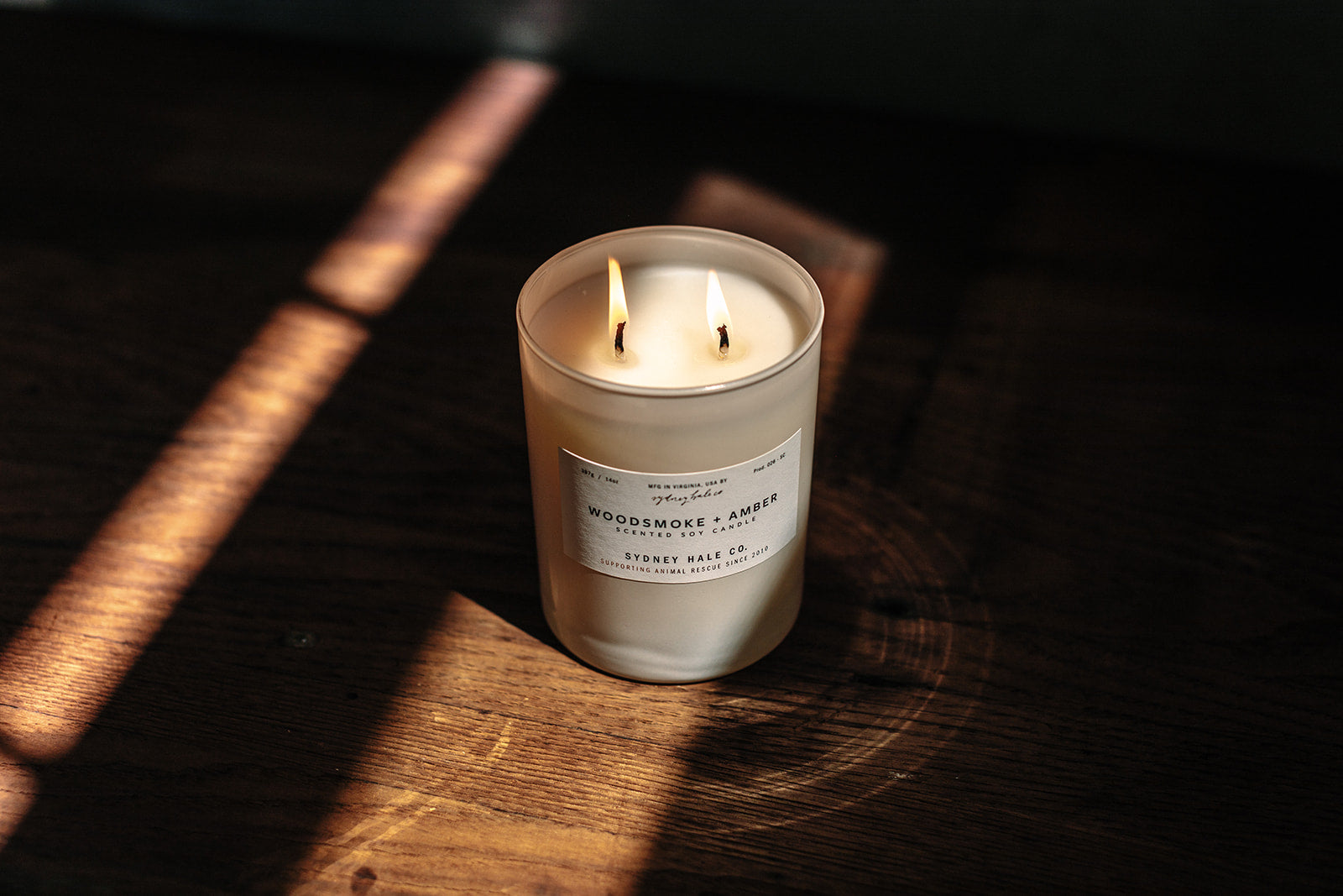 Woodsmoke + Amber Candle or Room Spray - Thumbnail 4